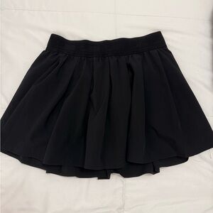 PINK by Victoria’s Secret black pleated tennis golf skirt skort size medium